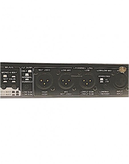 Crossover Profesional 3 Vias Estereo Cr-234xl