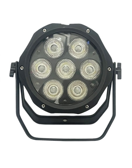 Cañon ParLED 7x10w IP65 RGBWA 5en1 exteriores interiores