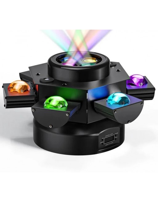Luz Disco Beelaser Six arms Led