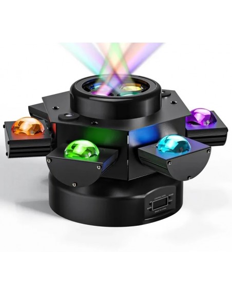 Luz Disco Beelaser Six arms Led