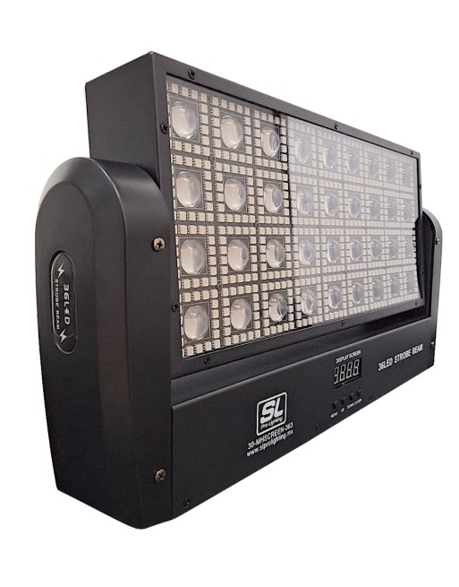 Panel Estrobo Beam Led Movil Thunder Screen MHSCREEN-363 para Interiores