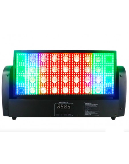 Panel Estrobo Beam Led Movil Thunder Screen MHSCREEN-363 para Interiores