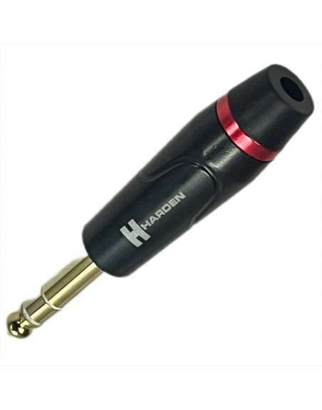 Conector Plug 6.3Mm Harden Estereo Metal