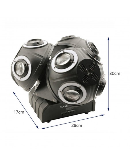 Luz Disco Planet III Ball Light Laser Led