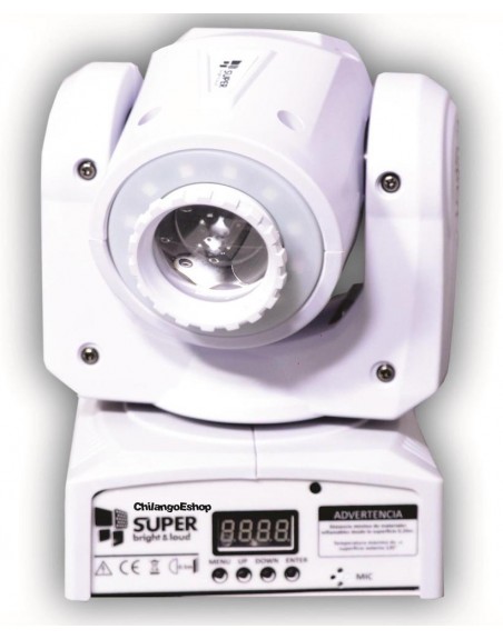 Case 4 Cabezas Roboticas 30W Color Spot