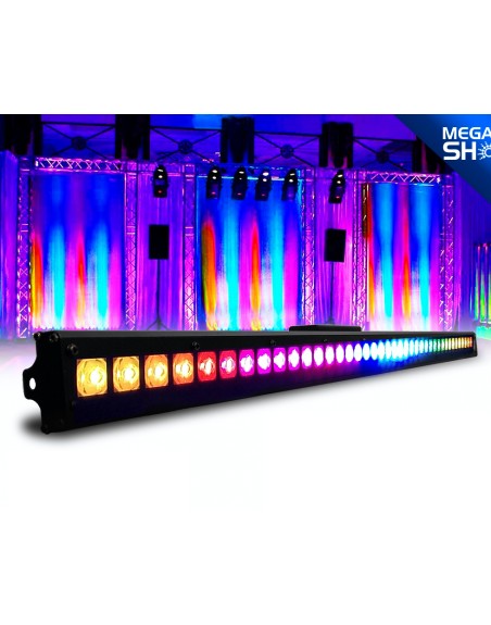 Barra RGB 40 Leds 3w pixeleable Borealis