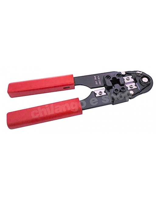 Pinza Ponchadora Telefonica Metalica Rj45