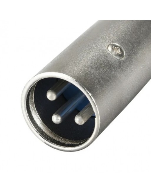 Adaptador de Plug Cannon a Jack 6.3 mm Monoaural
