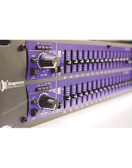 Ecualizador Gráfico De 31 Bandas DBX-1231 - Procesador De Audio Profesional Para Sonido De Alta Calidad