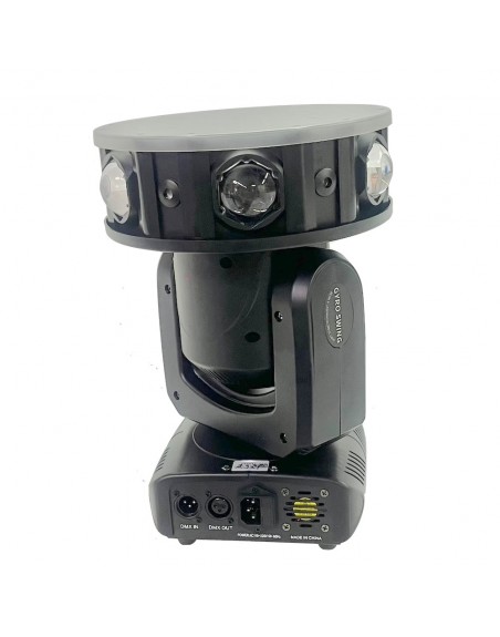 Luz Disco Gyro Swing Led beam laser wash
