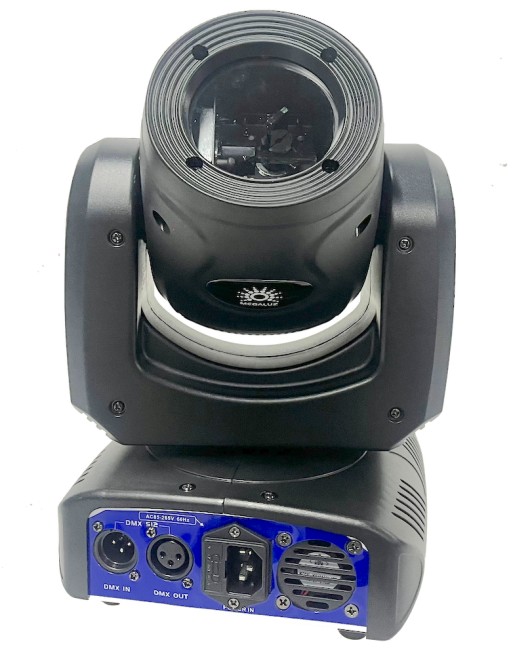 Case con 2 Cabezas moviles Laser 1W RGB WEAP ON