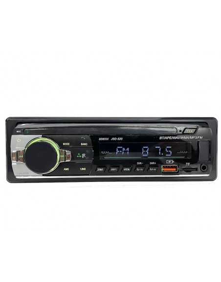Auto Estereo USB Bluetooth FM un Din Universal usb-520