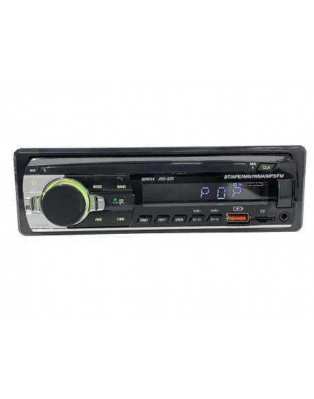 Auto Estereo USB Bluetooth FM un Din Universal usb-520
