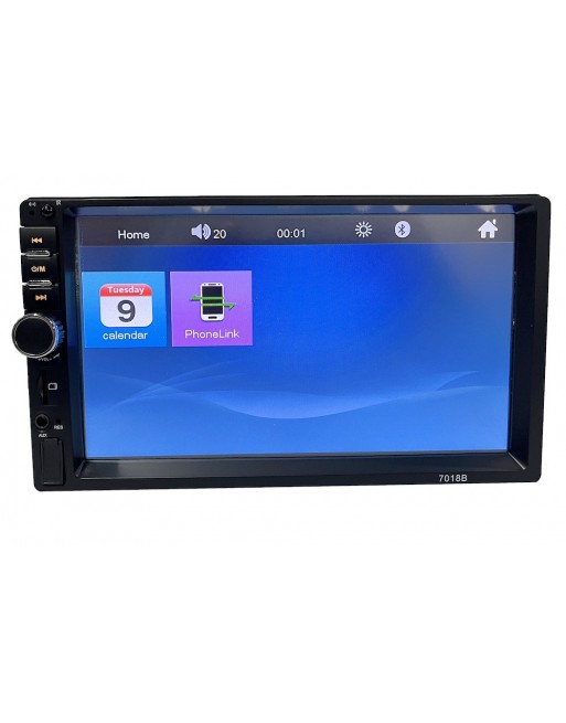 Auto Estereo Pantalla USB Bluetooth FM dobleDin Universal mp5-7018