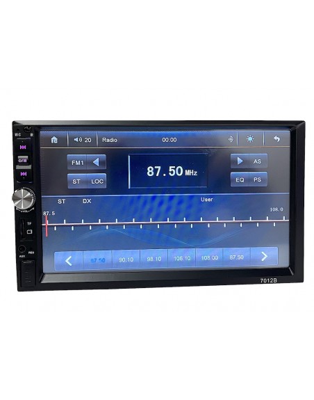 Auto Estereo Pantalla USB Bluetooth FM dobleDin Universal mp5-7012
