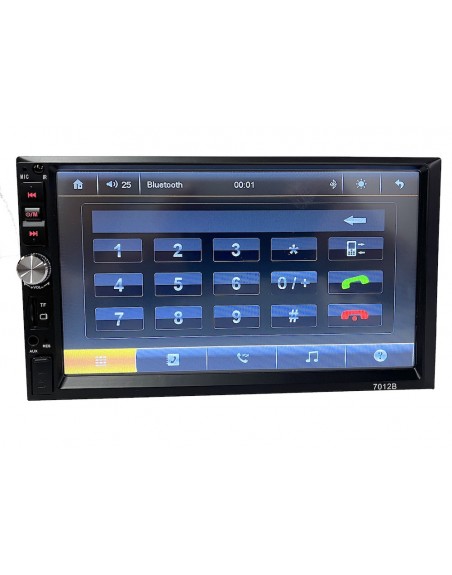 Auto Estereo Pantalla USB Bluetooth FM dobleDin Universal mp5-7012