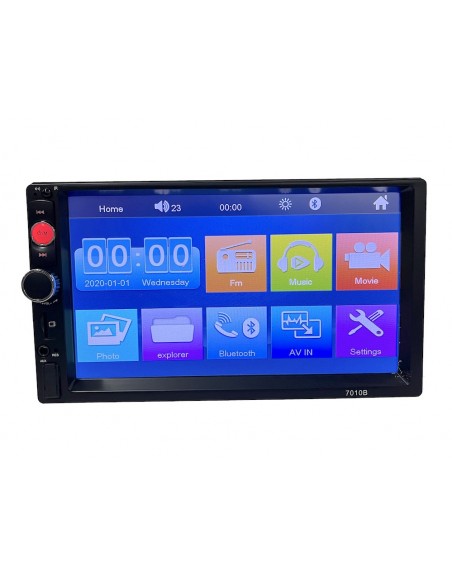 Auto Estereo Pantalla USB Bluetooth FM dobleDin Universal mp5-7010