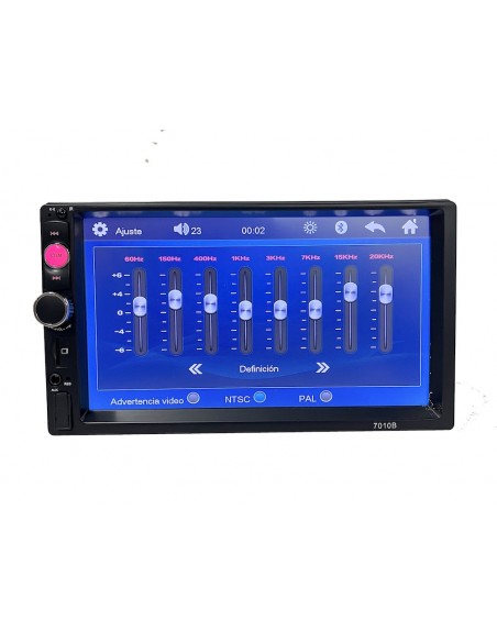 Auto Estereo Pantalla USB Bluetooth FM dobleDin Universal mp5-7010