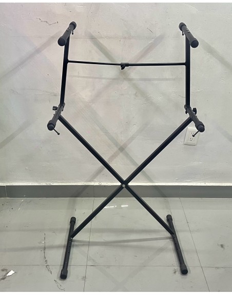 Base Doble Soporte Metalico Para Teclado Outlet