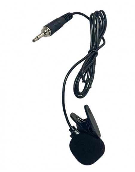 Set 2 Microfonos de solapa Inalambricos VHF MKF-06