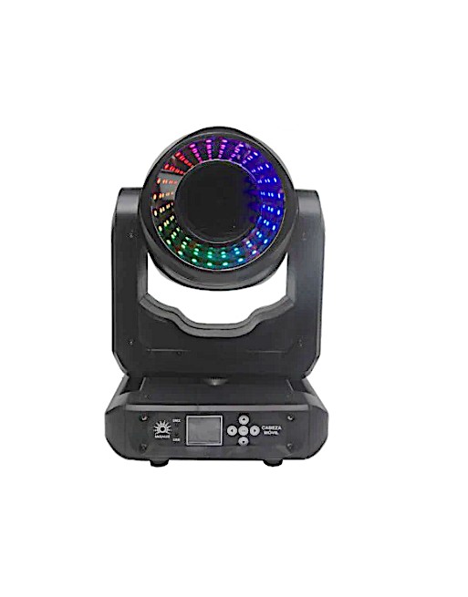 Case 2 Cabezas Roboticas LED Spot INFINITY 150W