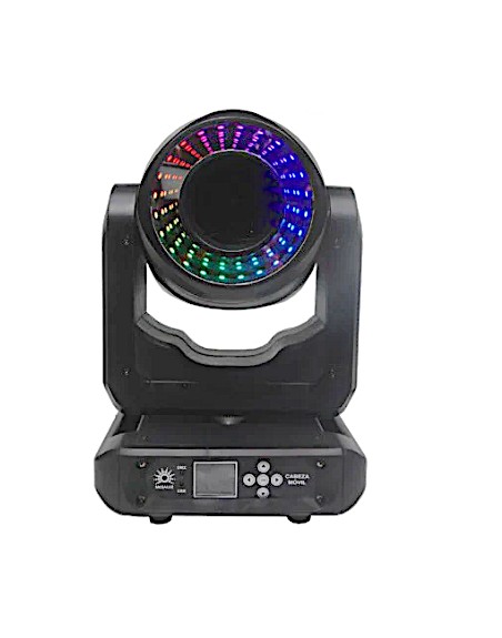 Case 2 Cabezas Roboticas LED Spot INFINITY 150W