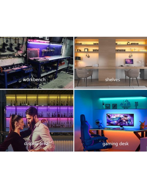 Barra Gabinete Led Full Color Pixel Rgb 24w