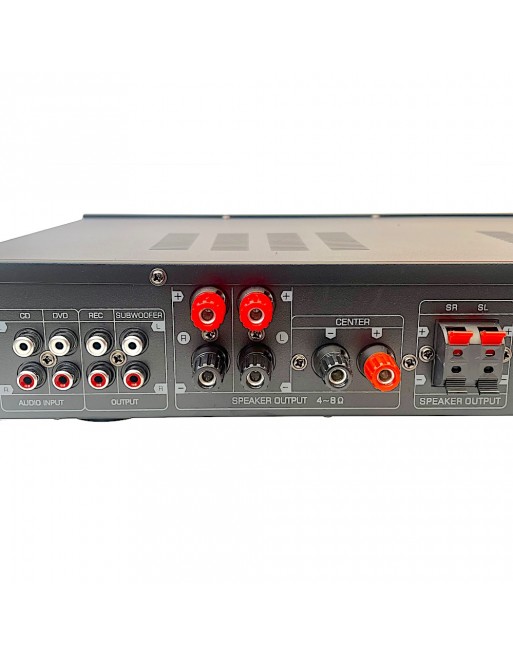 Amplificador Estereo Usb Sd Mp3 5ch BLUETOOTH Hogar Karaoke