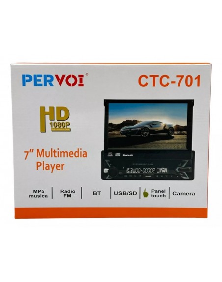 Auto Estereo Espejo Mirror Link Mp5 Retractil Bluetooth Usb