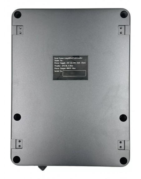 Subwoofer Amplificado 10 Pulgadas Pervoi CTC-1019
