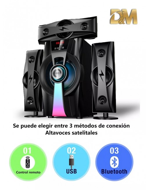 Sistema De Sonido Multimedia RCA USB Bluetooth L4