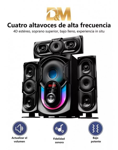 Sistema De Sonido Multimedia RCA USB Bluetooth L5