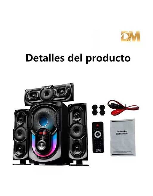 Sistema De Sonido Multimedia RCA USB Bluetooth L5