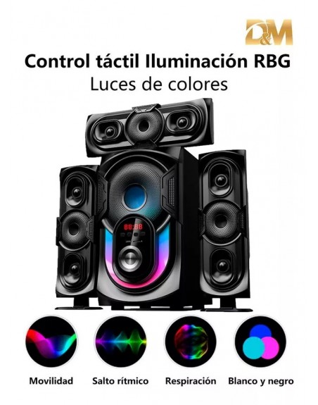 Sistema De Sonido Multimedia RCA USB Bluetooth L5