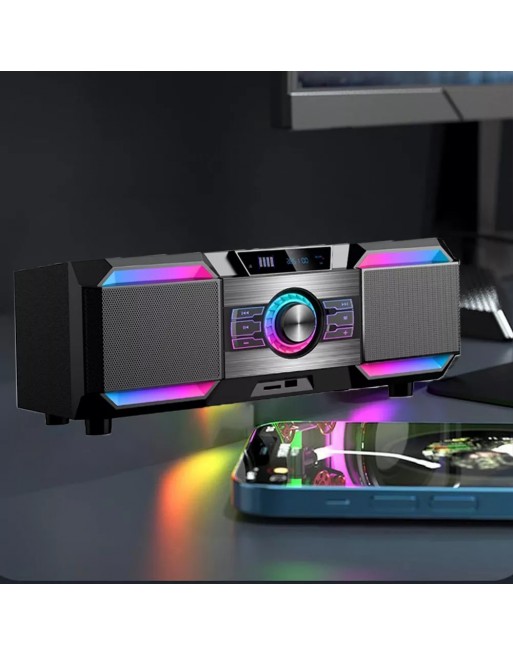 Minicomponente DM-H3001 Multimedia Speaker Sonido 3D RGBA