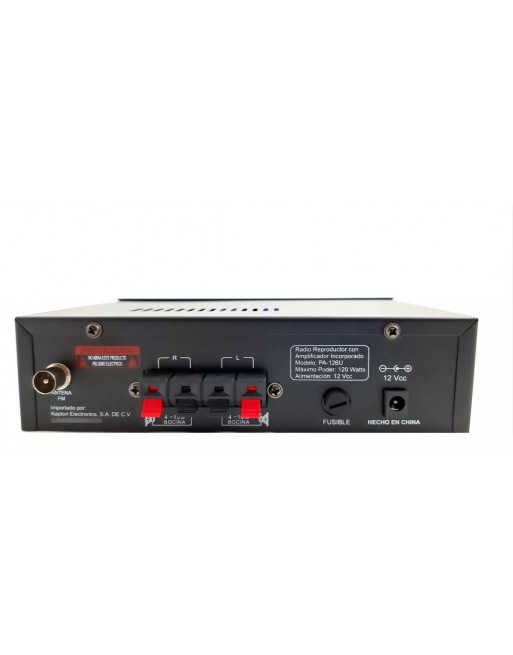 Amplificador Mp3 USB Fm Aux Harden Pa-126u