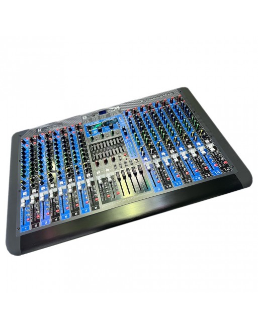 Mezcladora Stereo 16ch BLUETOOTH USB EFECTOS KMX S16U