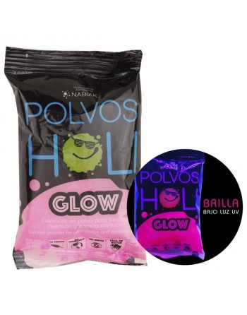 Polvos Holi Glow Rosa...