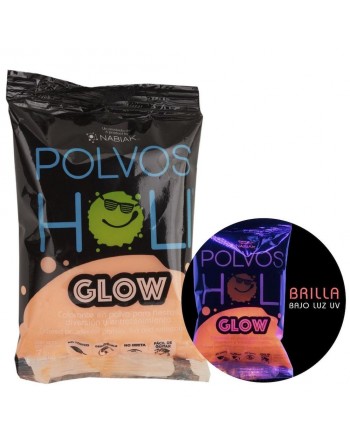 Polvos Holi Glow Naranja...