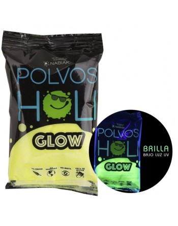 Polvos Holi Glow Amarillo...