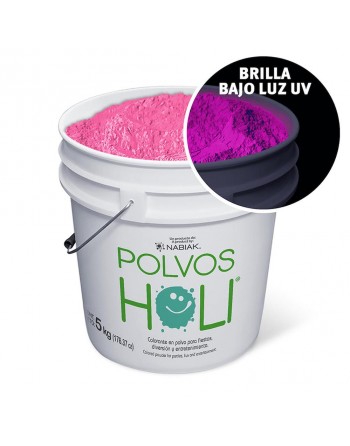 Cubeta De 5 Kg Polvos Holi...