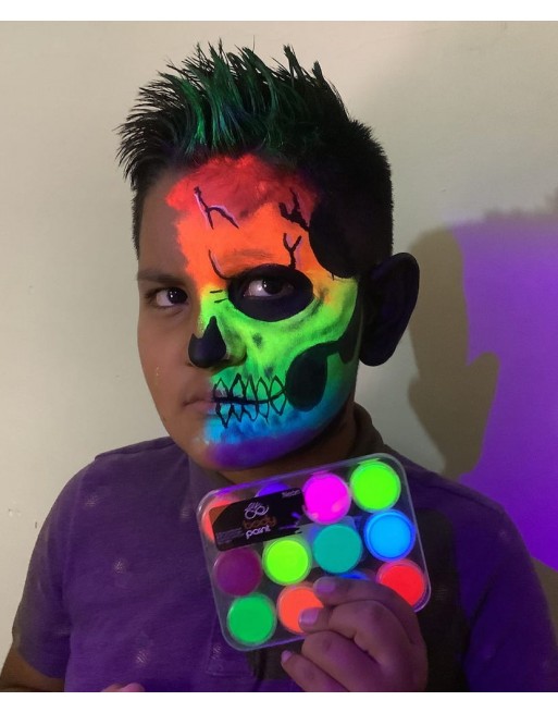 MAQUILLAJE PROFESIONAL BODY ONE NEON PAINT INDIVIDUAL N...