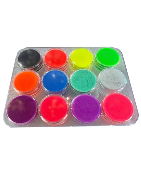 MAQUILLAJE PROFESIONAL BODY ONE NEON PAINT INDIVIDUAL N...