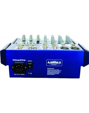 OFERTA Mezcladora ROMMS 6 CH USB SD BLUETOOTH 2