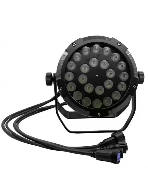 Cañon ParLED 24x10w IP65 RGBWA 5en1 exteriores interiores