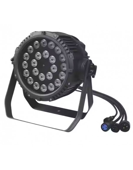Cañon ParLED 24x10w IP65 RGBWA 5en1 exteriores interiores