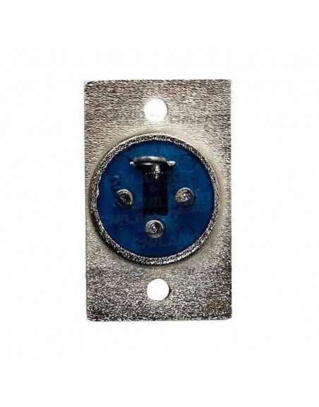 Plug Tipo Canon Para Chasis 3 Puntas