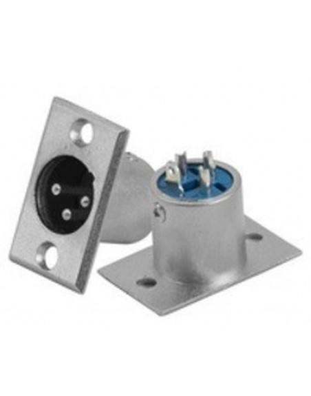 Plug Tipo Canon Para Chasis 3 Puntas