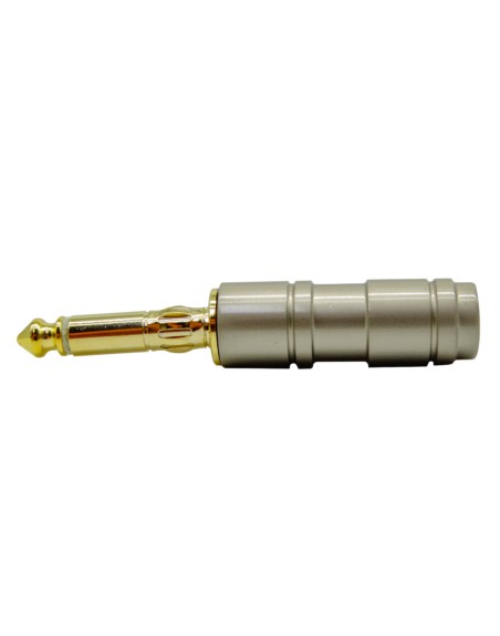 Plug 6.3mm monoaural baquelita Metálico Dorado