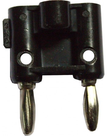Conector Plug Doble Banana...